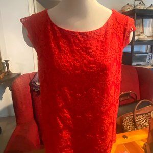 Red New York and COmpany blouse